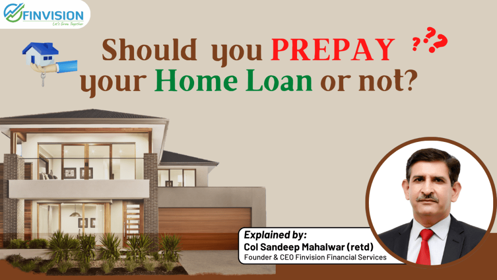 Should you PREPAY your HOME LOAN before retiring??